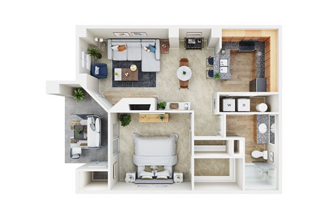 Timbers at Tualatin One Bedroom